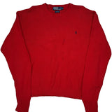 Polo By Ralph Lauren Sweater - XL Red Cotton