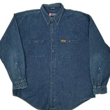Chaps Ralph Lauren Denim Shirt - XL Blue Cotton