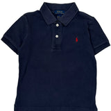 Age 5 Polo By Ralph Lauren Polo Shirt - XS Navy Cotton