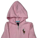 Age 6 Ralph Lauren Hoodie - Small Pink Cotton