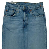 501 Levis Jeans - 25W UK 6 Light Wash Cotton