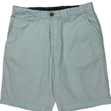 Tommy Hilfiger Chino Shorts - 34W 9L Blue Cotton