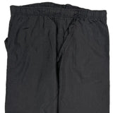 Reebok Track Pants - Large Gray Polyester