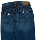 True Religion Boot Cut Jeans - 25W US 0 Blue Denim