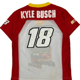 Age 6-7 Kyle Busch Racing Team Nascar Graphic Jersey - Small Red Polyester
