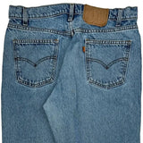 Orange Tab Levis Jeans - 32W 29L Blue Denim