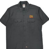 Dickies Short Sleeve Shirt - XL Gray Cotton