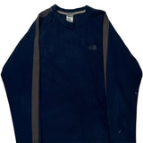 The North Face Fleece - Large Blue Polyester