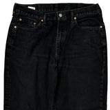 Levis Jeans - 36W 32L Black Cotton