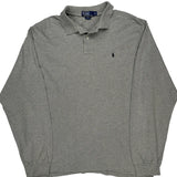 Polo By Ralph Lauren Polo Shirt - XL Grey Cotton