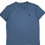 Polo By Ralph Lauren T-Shirt - Medium Blue Cotton