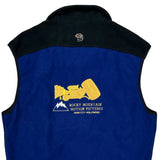 Mountain Hard Wear Graphic Vest - Large Blue Polyester