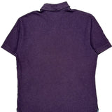 Tommy Hilfiger Polo Shirt - Large Purple Cotton