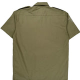 Dickies Short Sleeve Shirt - Medium Khaki Polyester Blend