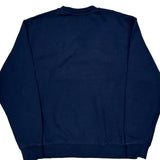 Nike Graphic Sweatshirt - Large Navy Cotton