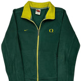 Oregon Ducks Nike Fleece Jacket - Small Green Polyester