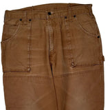 Dickies Carpenter Trousers - 34W 30L Brown Cotton