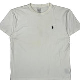 Polo By Ralph Lauren T-Shirt - Medium White Cotton