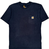Original Fit Carhartt T-Shirt - Small Navy Cotton