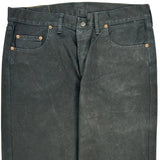 501 Levis Jeans - 36W 32L Black Cotton