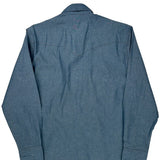 Wrangler Denim Shirt - Medium Blue Cotton