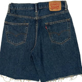 Levis Denim Shorts - 30W 10L Blue Cotton
