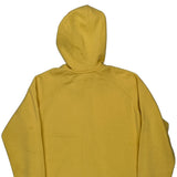 Carhartt Hoodie - Large Yellow Cotton Blend
