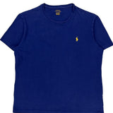 Polo By Ralph Lauren T-Shirt - Large Blue Cotton