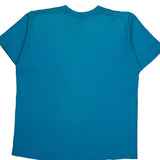 Blank Bhc Single Stitch T-Shirt - Medium Blue Cotton