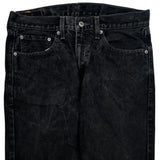 505 Levis Jeans - 33W 30L Black Cotton