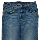 501 Levis Jeans - 30W 28L Blue Cotton