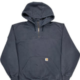 Carhartt Hoodie - 2XL Gray Cotton
