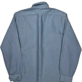 Polo By Ralph Lauren Shirt - Large Blue Cotton