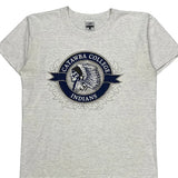 Catawba College Indians Gopher College T-Shirt - Large Cream Cotton
