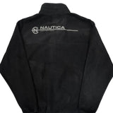Nautica 1/4 Zip Fleece - Large Black Polyester