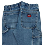Dickies Carpenter Jeans - 32W 30L Blue Cotton