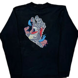Santa Cruz Long Sleeve T-Shirt - Small Black Cotton