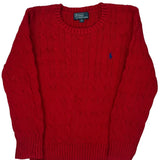 Age 5 Polo By Ralph Lauren Jumper - Small Red Cotton