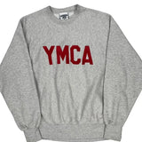 Ymca Lee College Sweatshirt - XL Grey Cotton