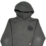 Sysco Warehouse Carhartt Graphic Hoodie - Medium Gray Cotton Blend