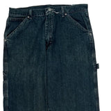 Wrangler Carpenter Pants - 32W 34L Dark Wash Cotton