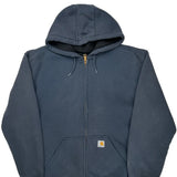 Carhartt Hoodie - Large Gray Cotton