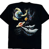 Nature Graphics Harlequin Single Stitch T-Shirt - Medium Black Cotton