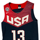 USA Basketball Nike Graphic Jersey - Large Navy Polyester
