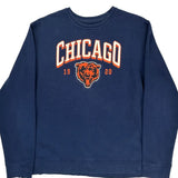 Chicago Bears Nfl Football Sweatshirt - XL Blue Cotton