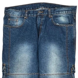 Unbranded Cargo Trousers - 40W 31L Blue Cotton