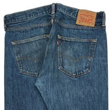 501 Levis Jeans - 33W 31L Blue Cotton