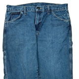 Dickies Carpenter Jeans - 34W 29L Blue Denim