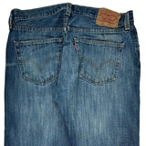 Levis 501 Jeans - 34W 30L Blue Cotton