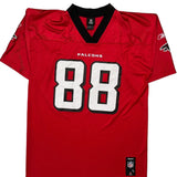 Falcons Reebok Nfl Football Jersey - Large Red Polyester
